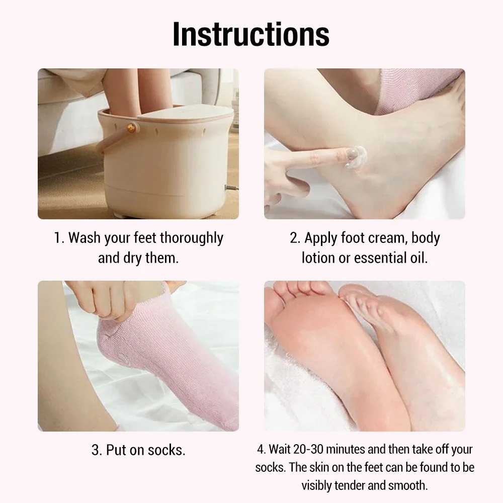 Silicone Gel Heel Socks