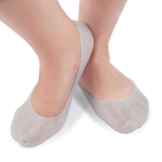 1 Pair Silicone Moisturizing Socks Heels Protector