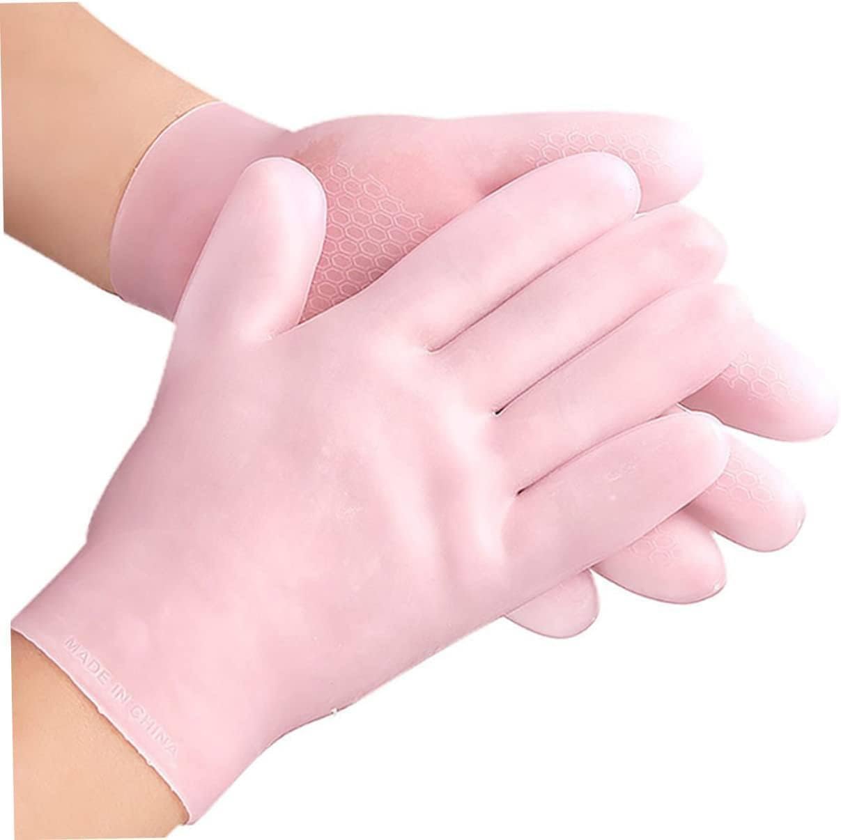 Moisturizing Gel Silicone Gloves for Dry and Cracked Hands