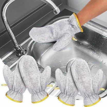 Wire Dishwashing Cleaning Gloves
