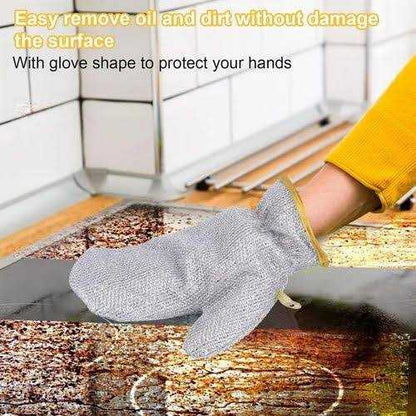 Wire Dishwashing Cleaning Gloves