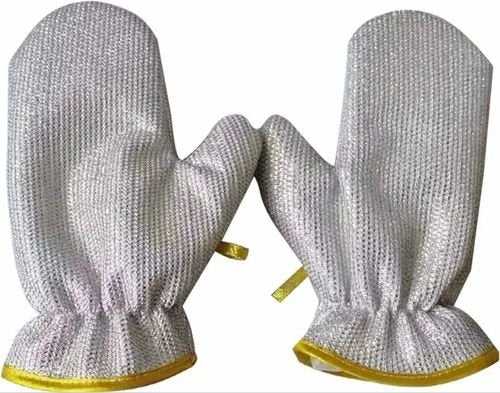 Wire Dishwashing Cleaning Gloves