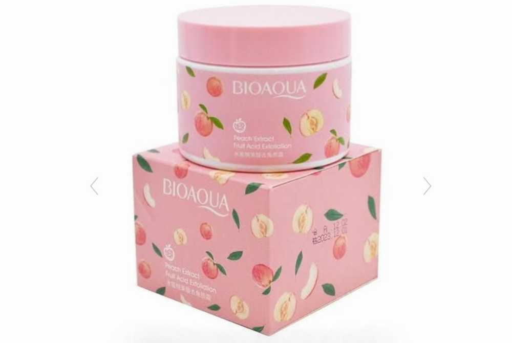 BIOAQUA Peach Extract Exfoliating Gel for foot and hands protection